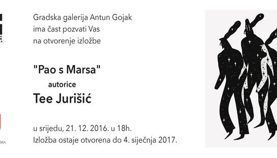 Gradska Galerija Antun Gojak: Izložba „Pao s Marsa“ slikarice Tee Jurišić od 21. prosinca