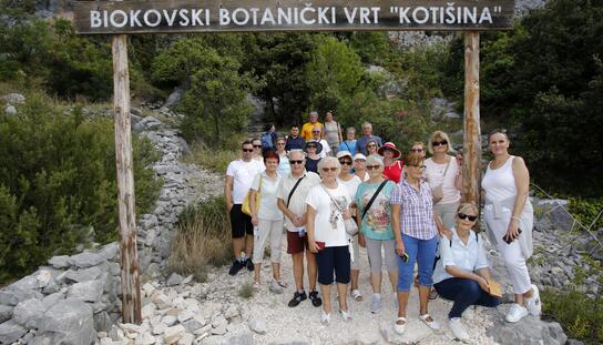 ePATH : U ljepotama Biokovskog botaničkog vrta Kotišina uživalo stotinjak turista