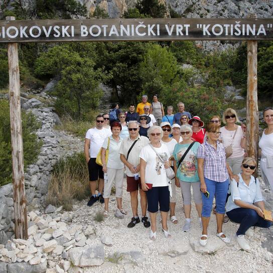 ePATH : U ljepotama Biokovskog botaničkog vrta Kotišina uživalo stotinjak turista
