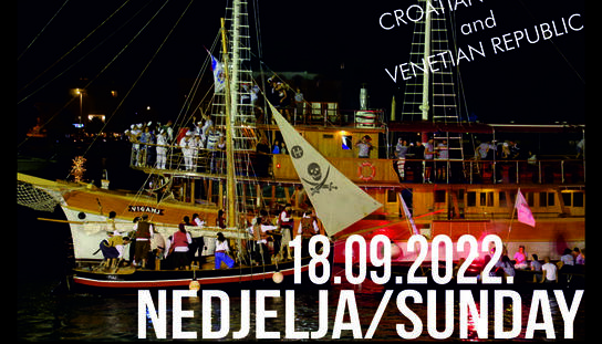 Spektakl u sklopu proslave Dana HRM-a: Uprizorenje slavne pomorske bitke iz 887. u gradskoj luci