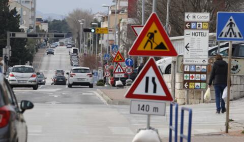 Privremena regulacija prometa na križanju Ulice A. Starčevića i Ulice kipara Meštrovića
