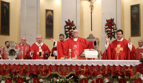 Nuncij Lingua predvodio misno slavlje na svetkovinu sv. Klementa mučenika u Makarskoj