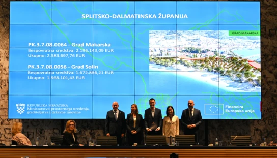 Makarskoj osigurano 2,2 milijuna eura bespovratnih sredstava za uređenje Peškere