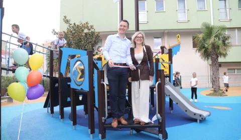 Otvoreno novo dječje igralište s maritimnom tematikom na Gradskom sportskom centru