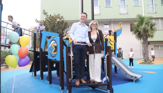 Otvoreno novo dječje igralište s maritimnom tematikom na Gradskom sportskom centru