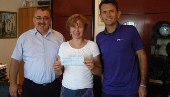 Susret u Uredu gradonačelnika: Udruga Sunce od hrvatsko-američke humanitarne fundacije dobila donaciju od 15.000 kuna