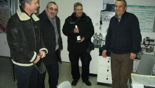 Prve minute minute Nove 2015. gradonačelnik proveo u tradicionalnom obilasku dežurnih službi