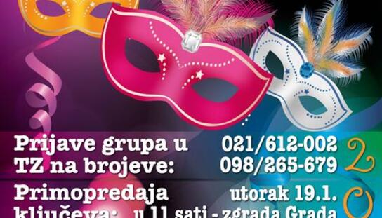 Makarski zimski karneval: Primopredaja ključeva Grada 19. siječnja