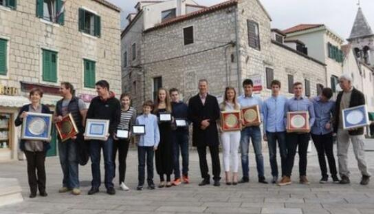 Uspješni sportaši: Svečani prijem za Anđelu Stanić Juru Drlju i Iru Anteu Kelemović