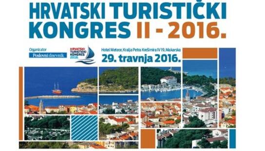 Drugi Hrvatski turistički kongres održat će se 29. travnja u hotelu Meteor