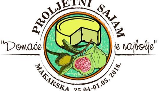 Otvaranje proljetnog sajma autohtonih proizvoda „Domaće je najbolje“ 25. travnja u 10.30 sati