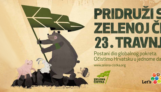 Zelena čistka 23. travnja: Akcija čišćenja na poluotocima Sv. Petru i Osejavi te predjelu Cvitačka od 8 do 11 sati
