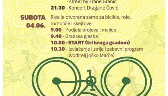 Tradicionalna 14. Biciklijada u subotu  4. lipnja