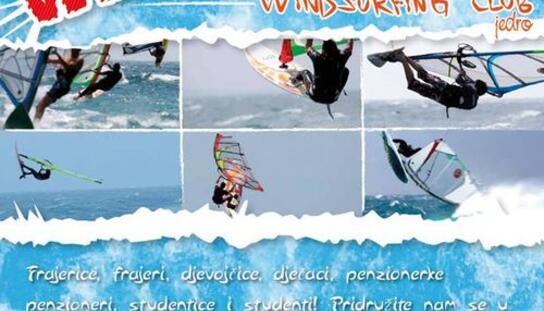 Klub za jedrenje na dasci 'Jedro': Škola jedrenja na dasci za početnike započinje 18. lipnja