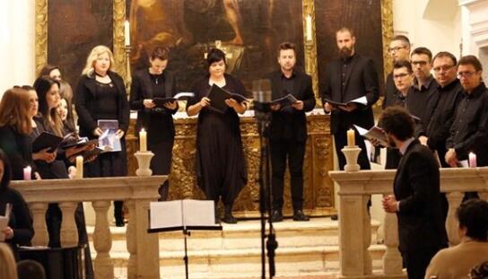 Drugi nastup Projektnog zbora Makarska: Miserere mei, Deus u staroj franjevačkoj crkvi