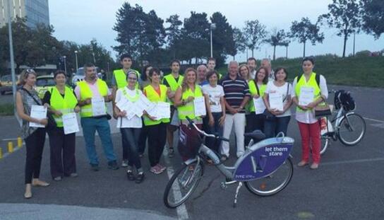 Besplatna edukacija biciklista: ''Škola bicikliranja 18+'' prvi put  u Makarskoj