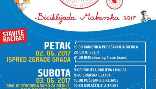 U subotu posebna regulacija prometa zbog održavanja Biciklijade: Od 7 do 12,30 sati zatvoren promet gradskom rivom
