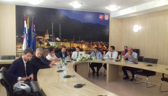 Gradonačelnik Jure Brkan primio delegaciju Olomouca