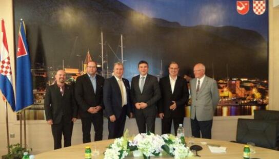 Delegacija grada Steina posjetila Makarsku