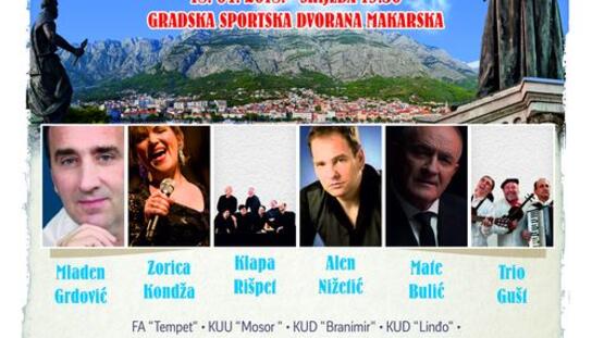 Počela prodaja ulaznica: Javno snimanje emisije ''Lijepom našom'' 18. travnja u Makarskoj