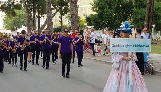 Gradska glazba Makarska nastupila na ''Prvom međunarodnom festivalu duhačkih orekstara'' u Budvi