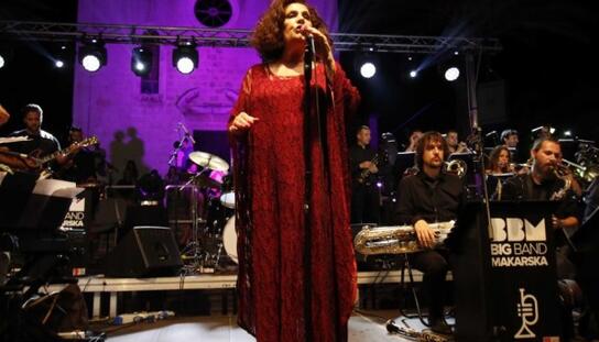 Big Band i Radojka Šverko trijumfalno okončali Makarska Jazz Festival