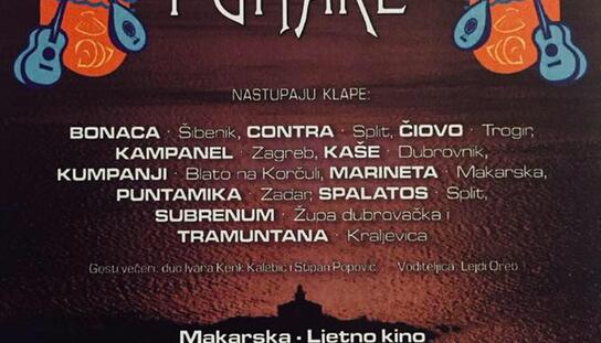 Festival klapa uz mandoline i gitare u petak na ljetnoj pozornici: 11 klapa u borbi za Zlatnu plaketu