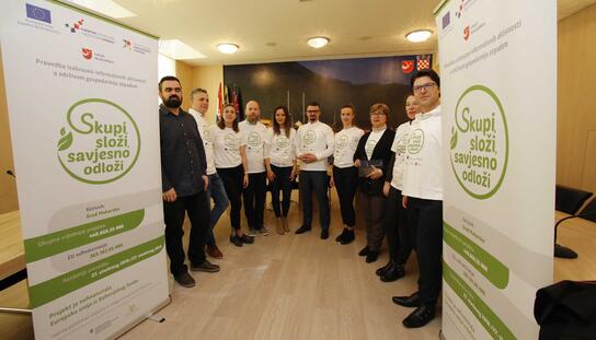 Počinje provedba edukativne kampanje ''Skupi, složi, savjesno odloži'':  Uz radionice, letke za domaće i turiste, brošure i javne tribine, u izradi i aplikacija za pametne mobitele