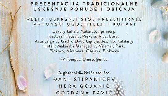 Uskrsni doručak na Trgu 156. brigade HV-a: Na uskrsni ponedjeljak najbolji kuhari pripremaju delicije, pjeva Đani Stipaničev