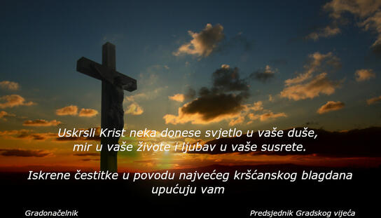 Sretan Uskrs želi vam Grad Makarska!