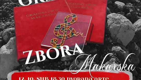 Subota u dvorani Arte: Zajednički koncert Gradskog zbora Makarska i Arc Vocalis iz talijanskog Roseto degli Abruzzi