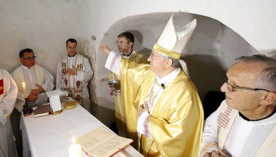 U obnovljenoj crkvi sv. Martina u Kotišini održana prva misa nakon 57 godina