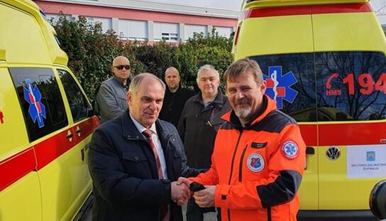 Županija Splitsko-dalmatinska obnavlja vozni park Hitne medicinske pomoći: Makarska ispostava dobila dva vozila