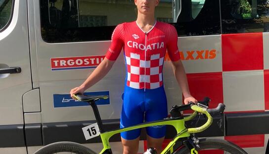 Biciklist Ivan Okmažić uspješan na najjačoj  kadetskoj utrci u Europi u 2020.
