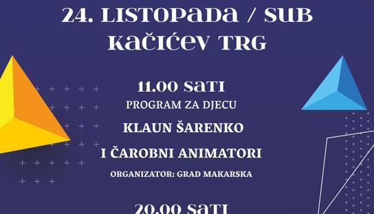 Dan grada Makarske: Sjednica Gradskog vijeća bez tradicionalnih uzvanika, navečer koncert Zorice Kondže i Big banda na Kačićevu trgu